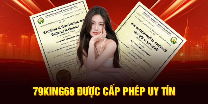 79King68 được cấp phép uy tín